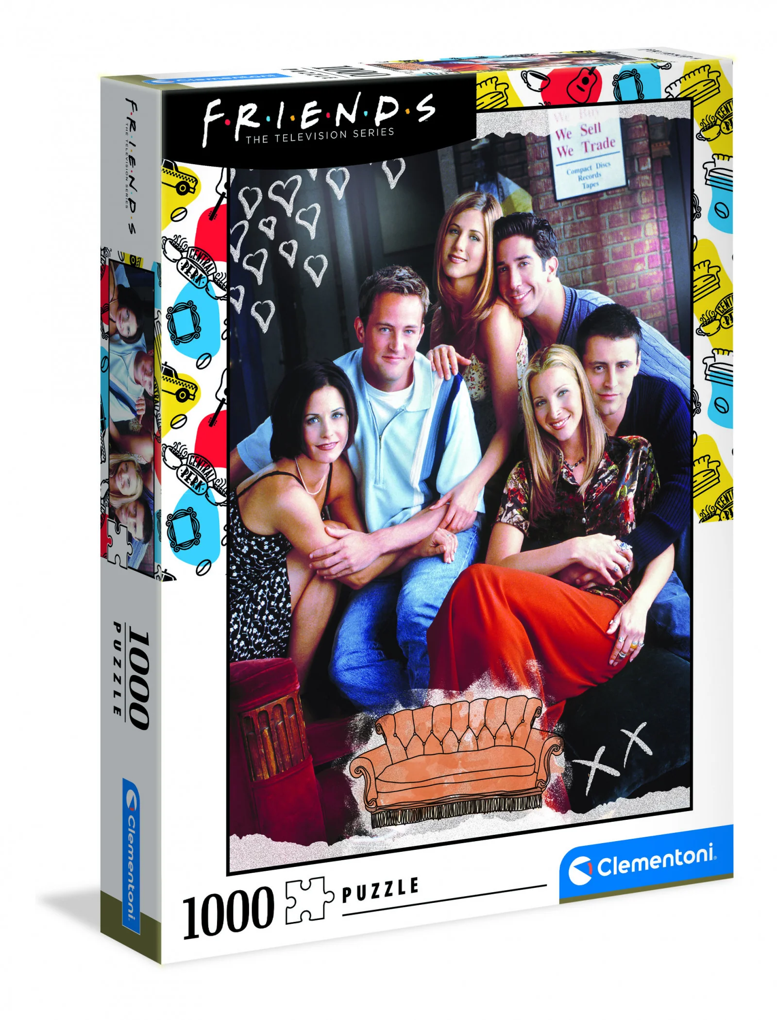 Clementoni - Friends Group Shot - 1000 Piece Jigsaw