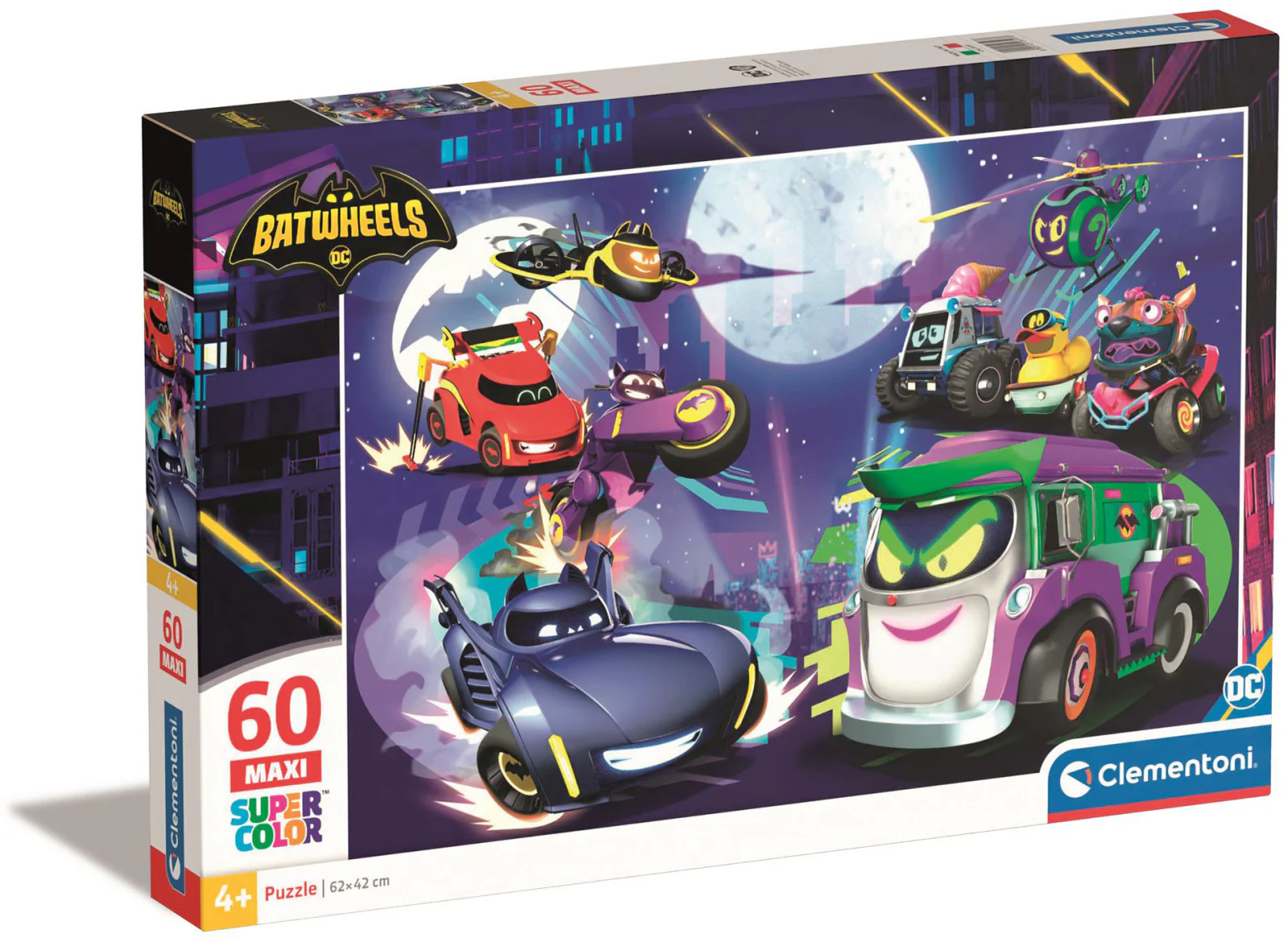 Clementoni - Maxi Batwheels - 60 piece Puzzle