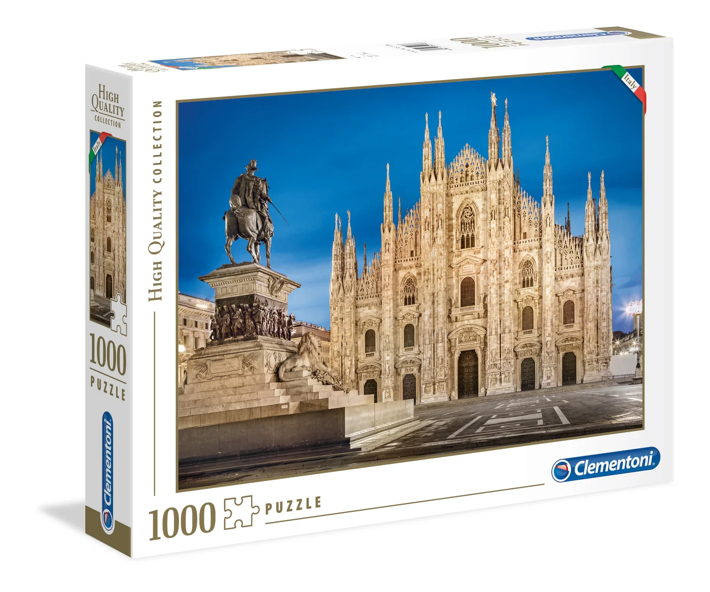 Clementoni - Milan 1000 Piece Jigsaws (Sq Box)