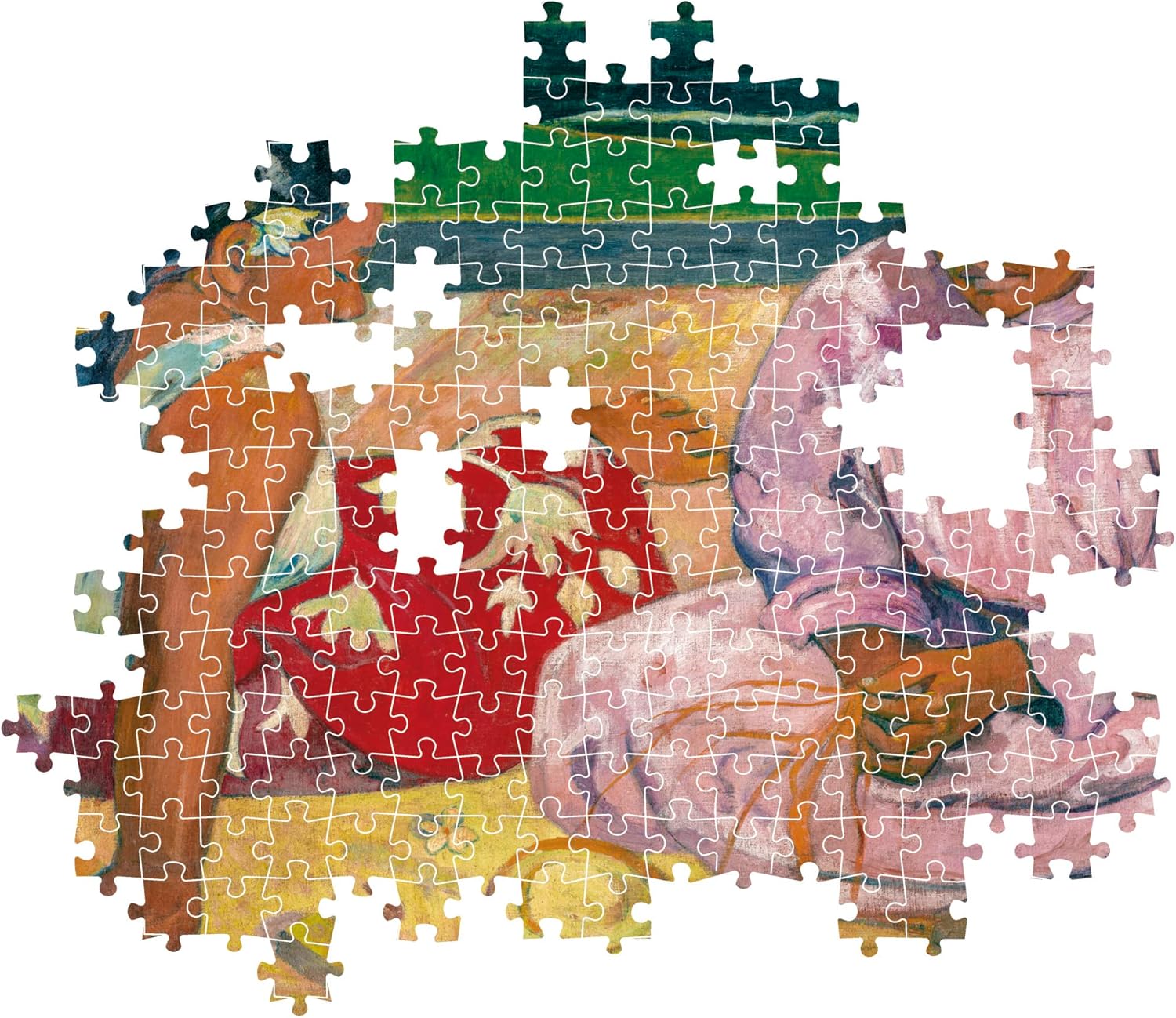 Clementoni - Museum Collection - (Gauguin) Femmes de Tahiti - 1000 Piece Jigsaw Compact Box - Image 4
