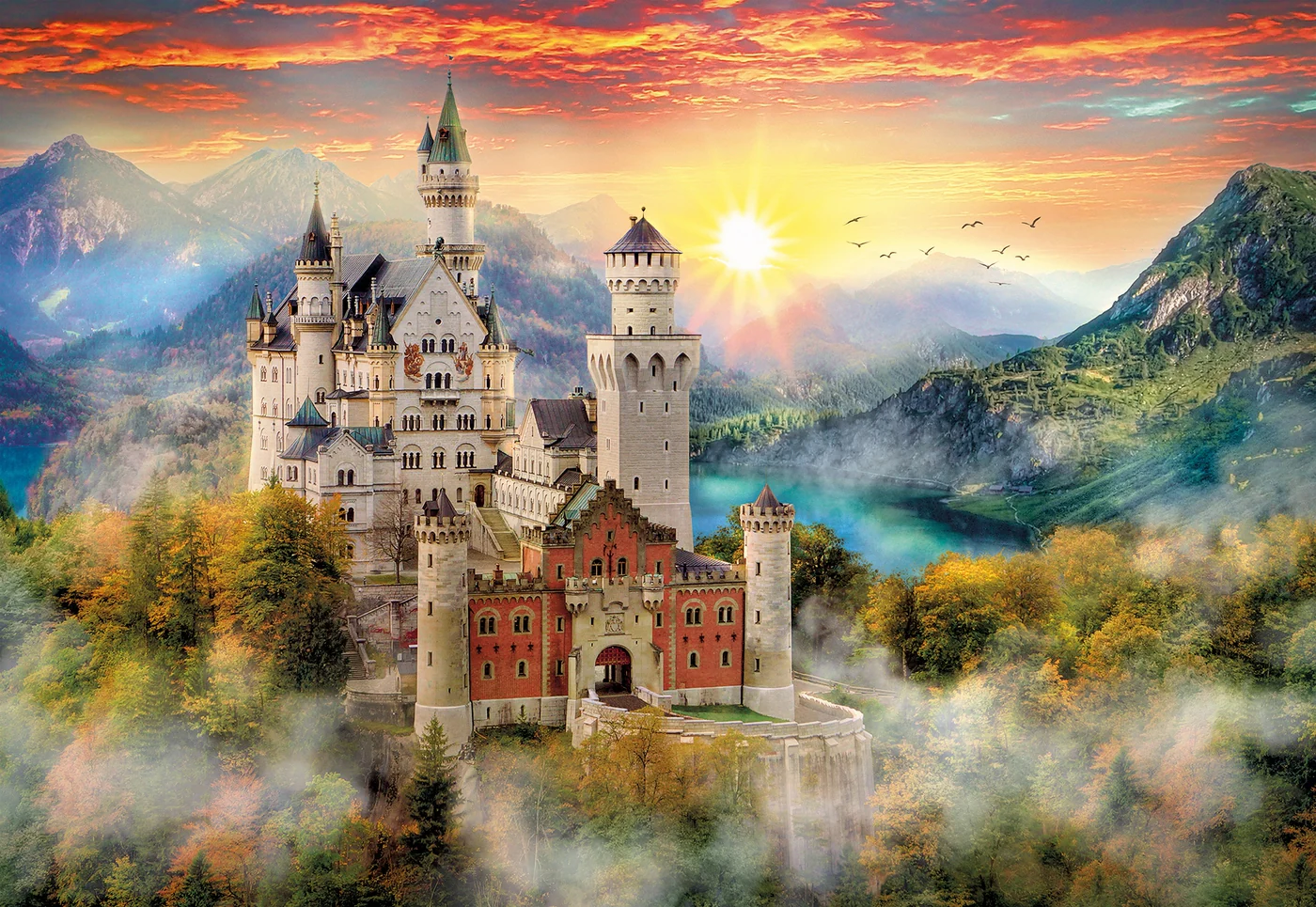 Clementoni - Neuschwanstein 2000 Piece Jigsaw - Image 2