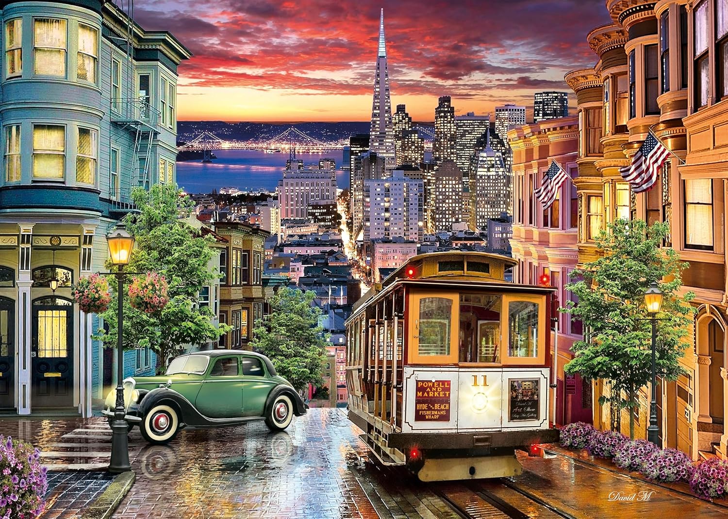 Clementoni - San Francisco 3000 Piece High Quality - Image 2