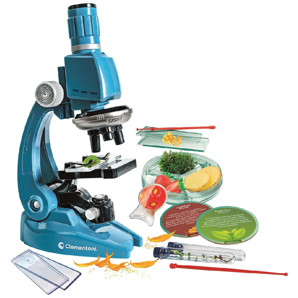 Clementoni Science and Play Super 1200x Microscope Experiment Kit - Image 3