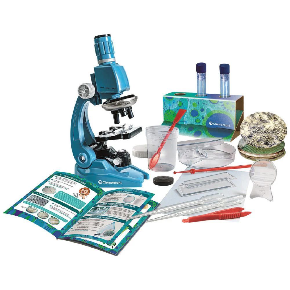 Clementoni Science and Play Super 1200x Microscope Experiment Kit - Image 4