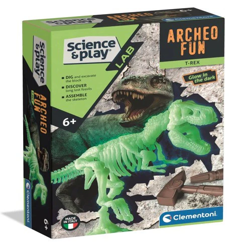 Clementoni Science & Play Archeofun T-Rex Scientific Dig Kit
