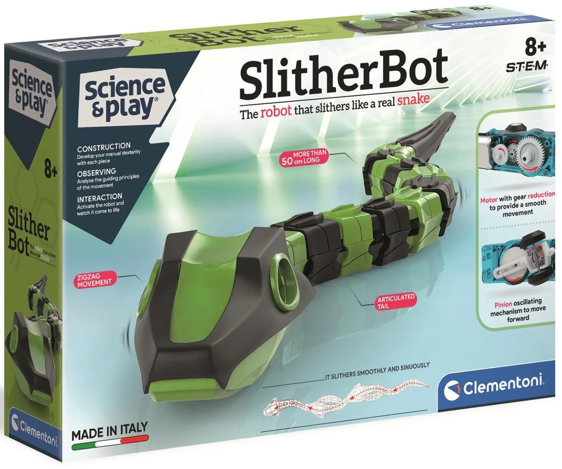 Clementoni Science & Play: Slither Bot Robotics Kit