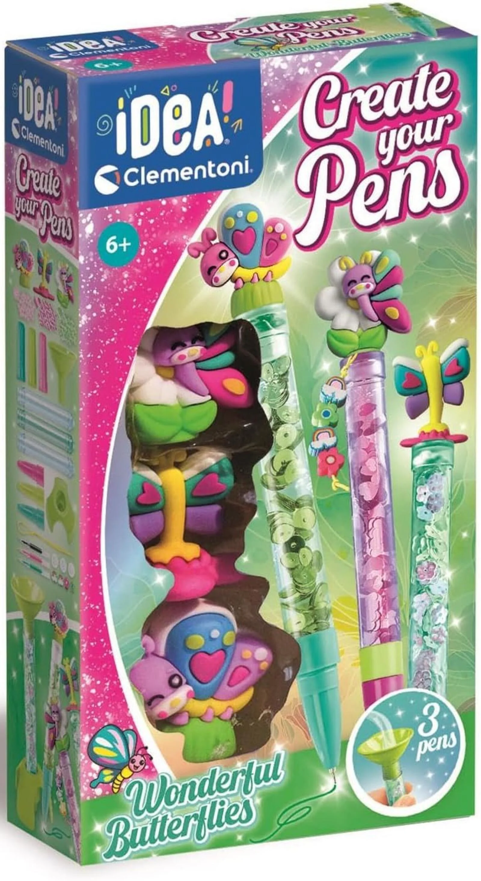 Clementoni Small Pen Lab - Wonderful Butterflies