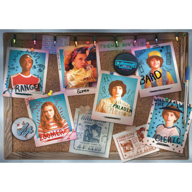 Clementoni - Stranger Things Compact - 1000 piece Puzzle - Image 2