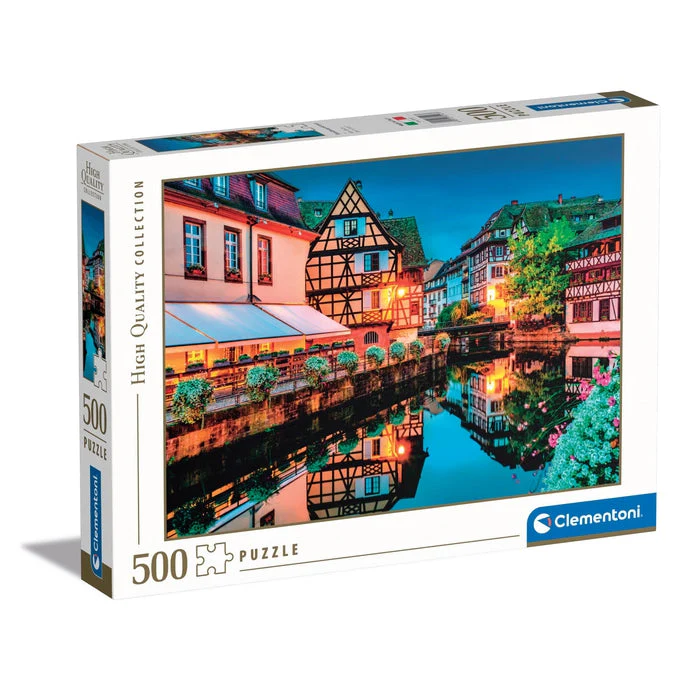 Clementoni - Strasbourg Old Town 500 Piece Jigsaw