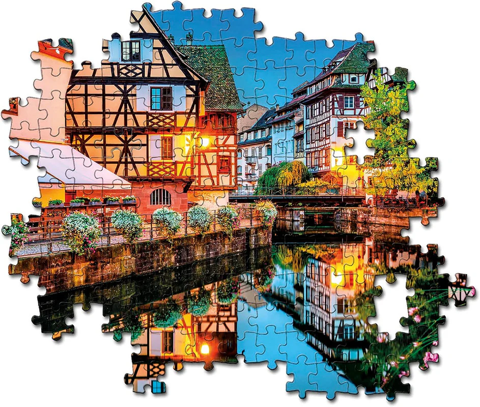 Clementoni - Strasbourg Old Town 500 Piece Jigsaw - Image 4