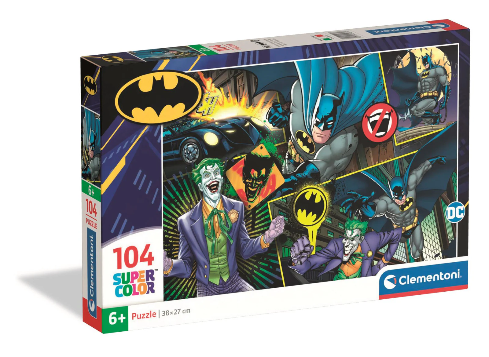 Clementoni SuperColor Batman - 104 piece Puzzle