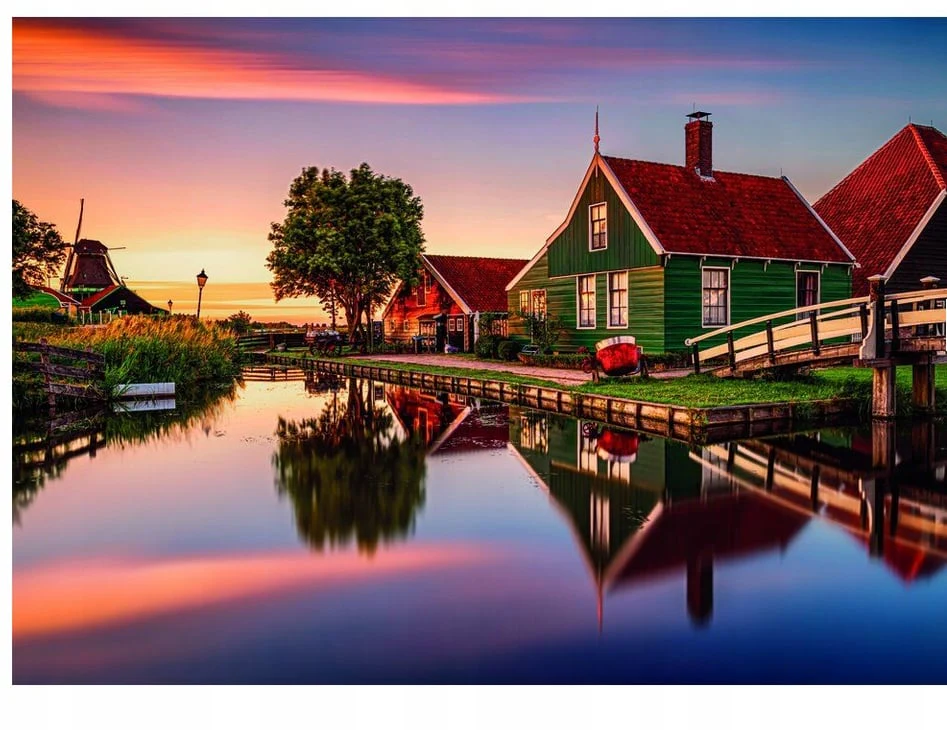 Clementoni - Zaanse Schans 1500 Piece Puzzle High Quality - Image 2