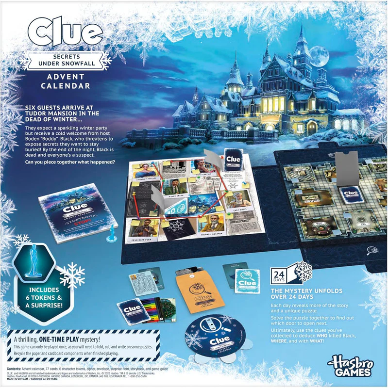 Clue: Advent Calendar - Secrets Under Snowfall - Image 2
