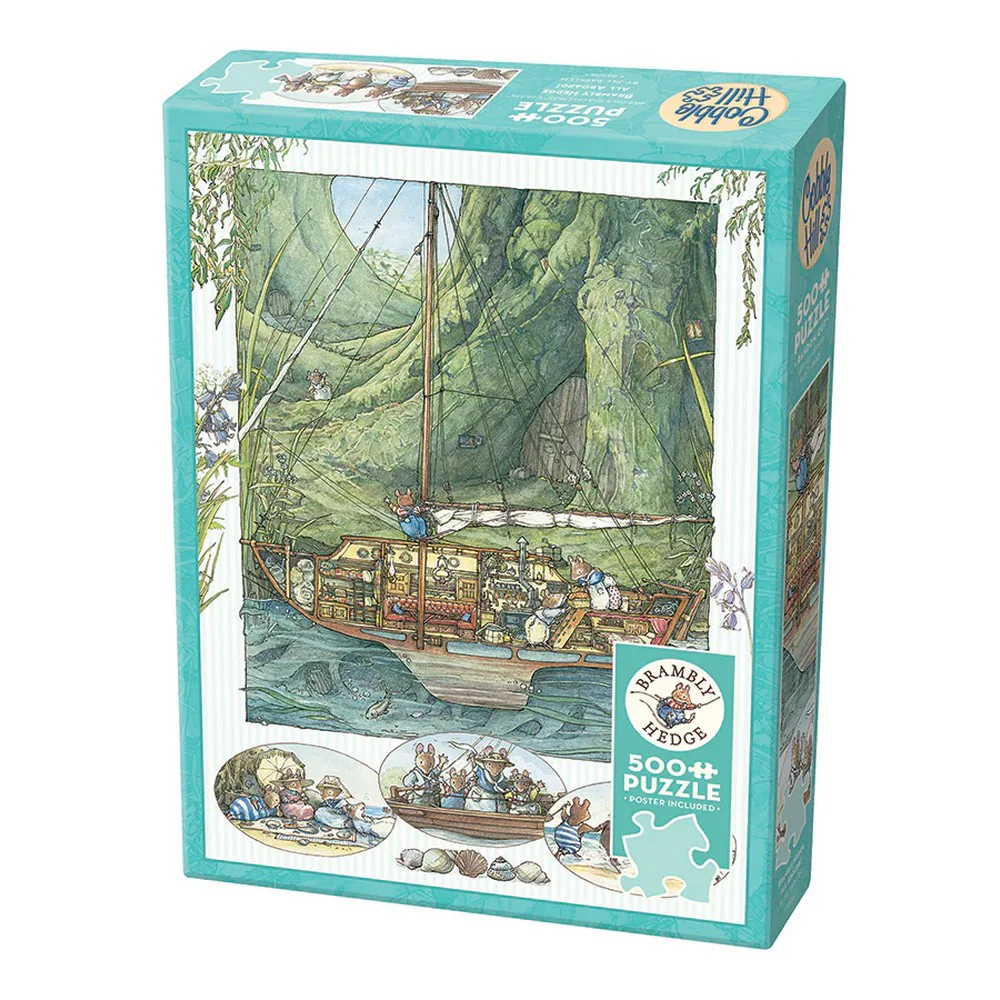 Cobble Hill - Bramby Hedge All Aboard! 500 Piece Puzzle