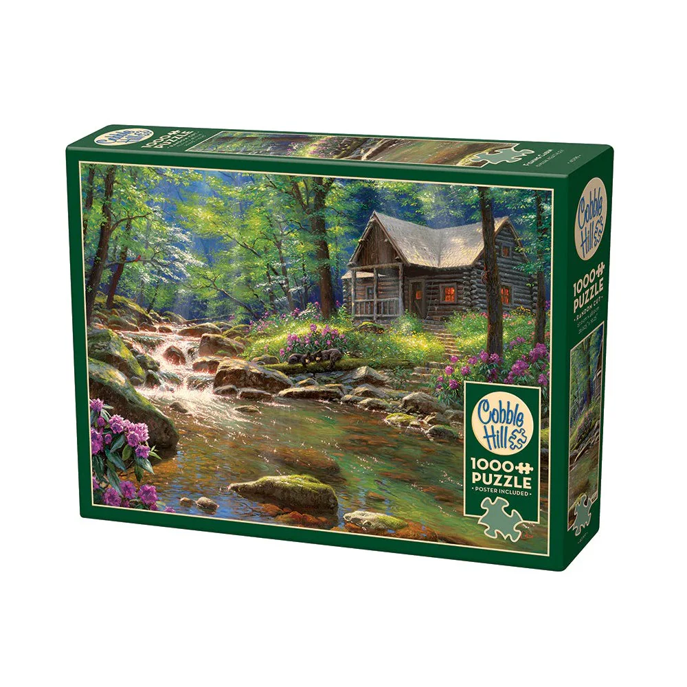 Cobble Hill - Fishing Cabin 1000 Piece Puzzle