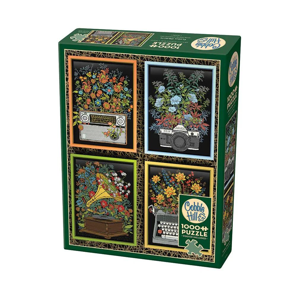 Cobble Hill - Floral Objects 1000 Piece Puzzle