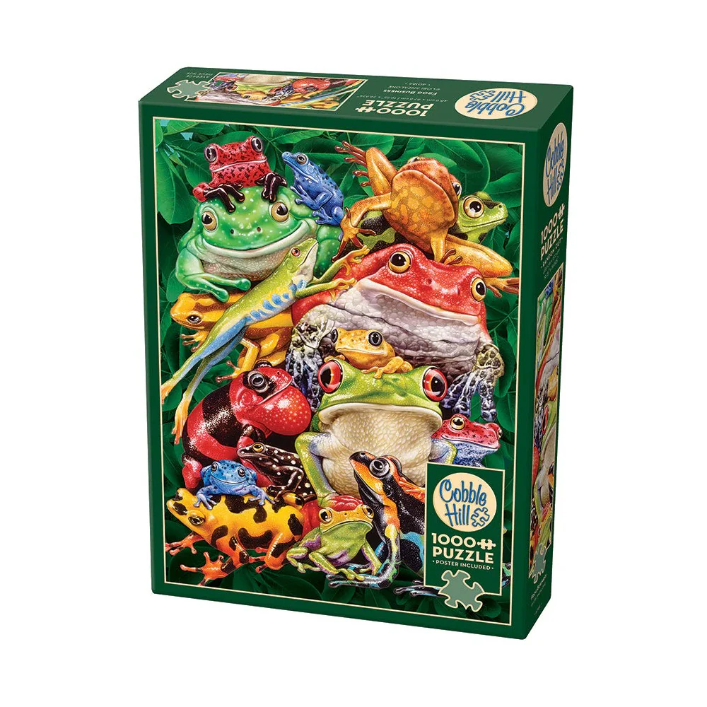 Cobble Hill - Frog Business 1000 Piece Puzzle