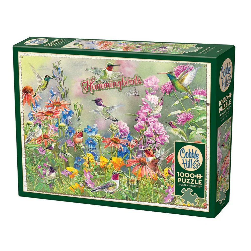 Cobble Hill - Hummingbirds 1000 Piece Puzzle