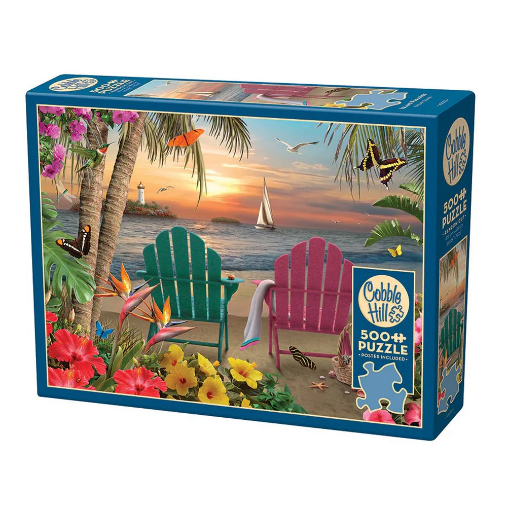 Cobble Hill - Island Paradise 500 Piece Puzzle