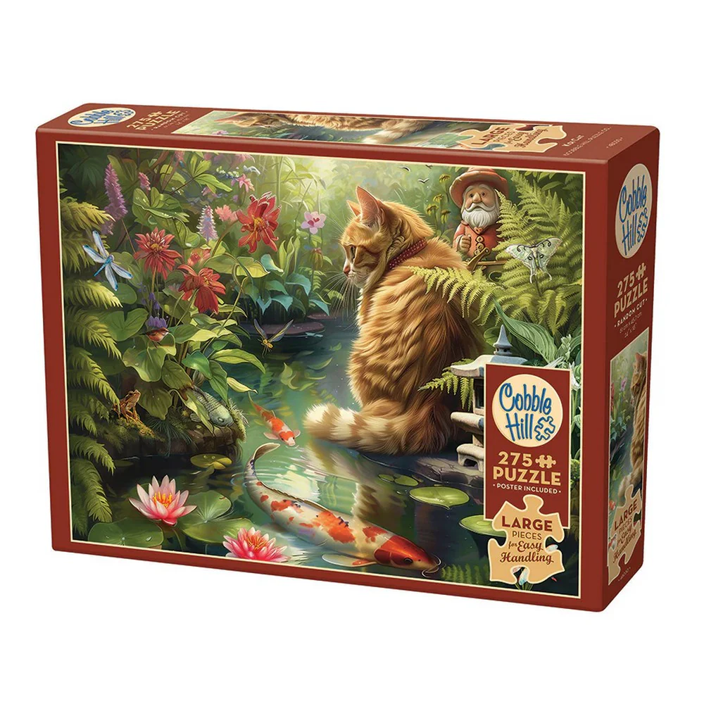 Cobble Hill - Koi Cat 275 Piece Puzzle