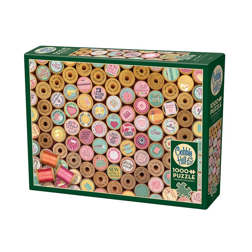 Cobble Hill - Sew Happy! 1000 Piece Puzzle