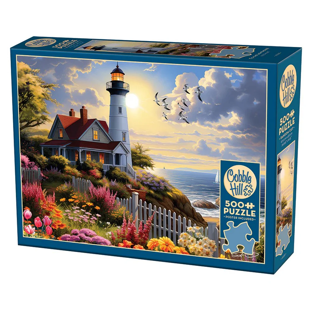 Cobble Hill - To The Lighthouse 500 Piece Puzzle