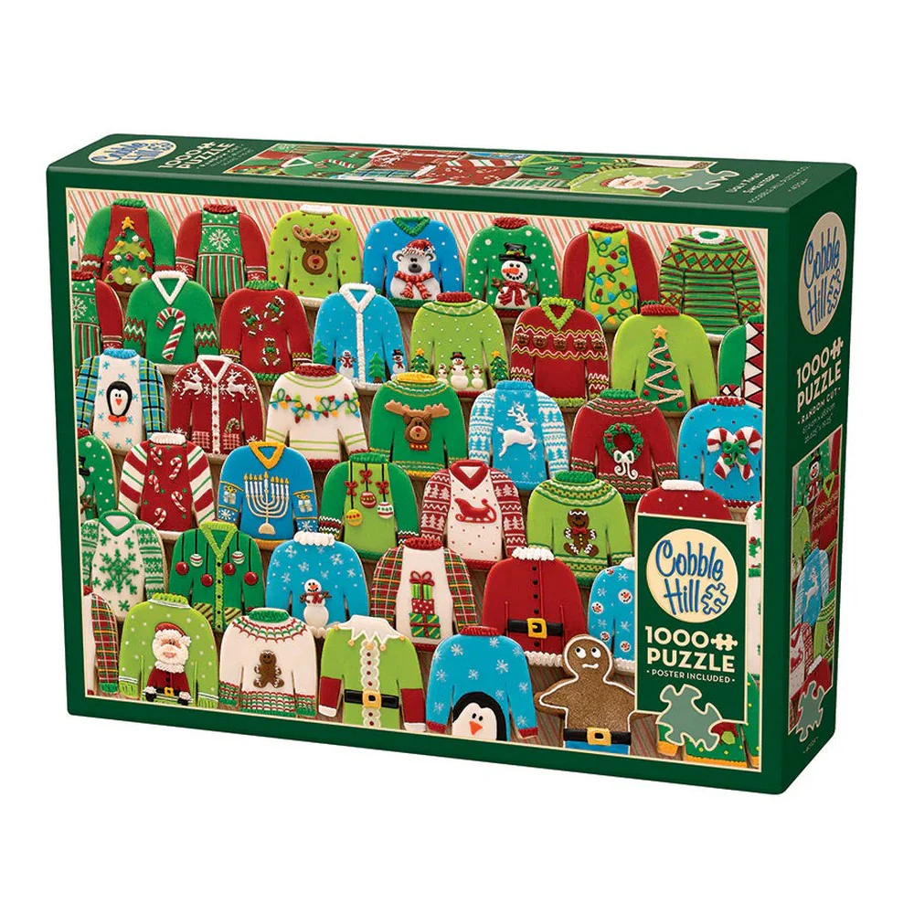 Cobble Hill - Ugly Xmas Sweaters 1000 Piece Puzzle