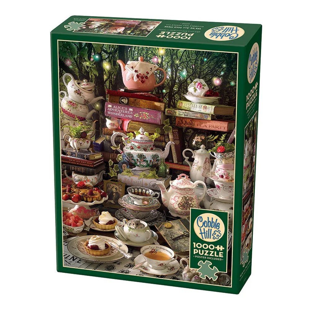 Cobble Hill - We'Re All Mad Here 1000 Piece Puzzle