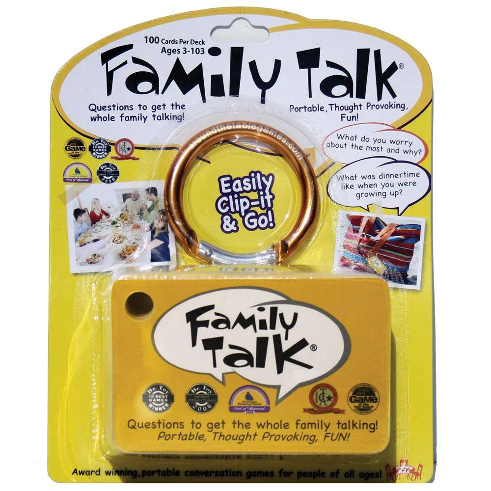 Continuum Games Family Talk Card Game