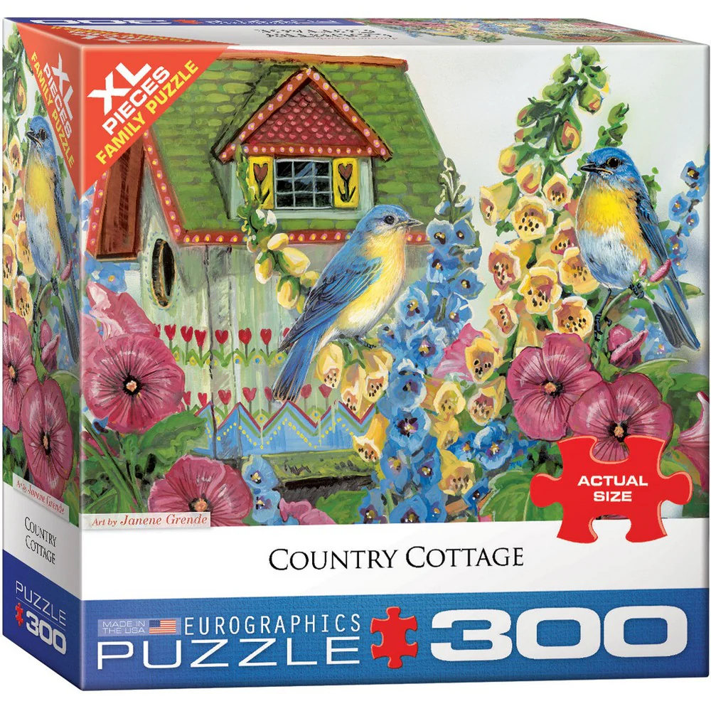 Country Cottage 300 Piece Puzzle