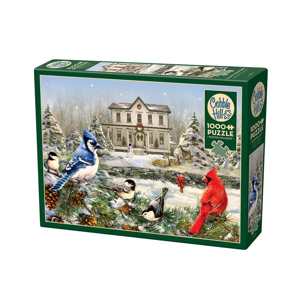 Country House Birds 1000 Piece Puzzle
