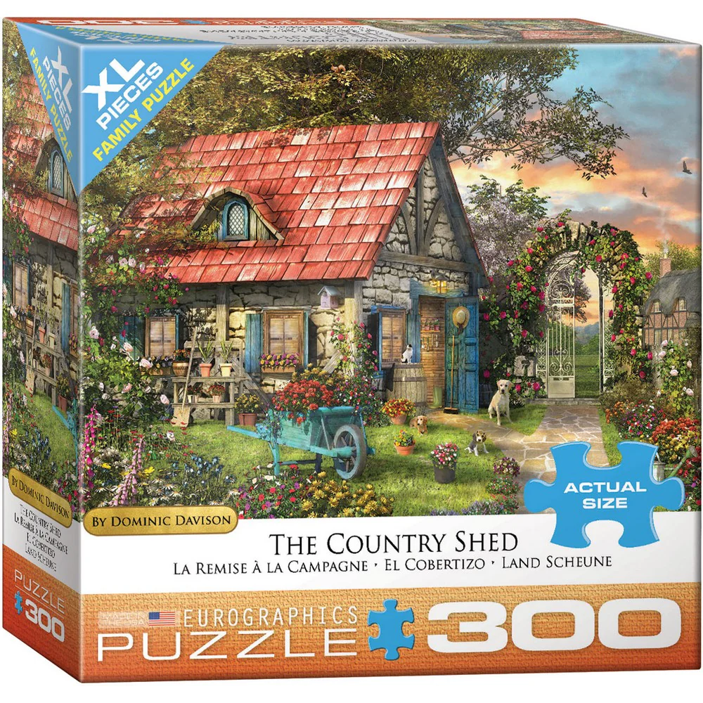 Country Shed 300 Piece Puzzle