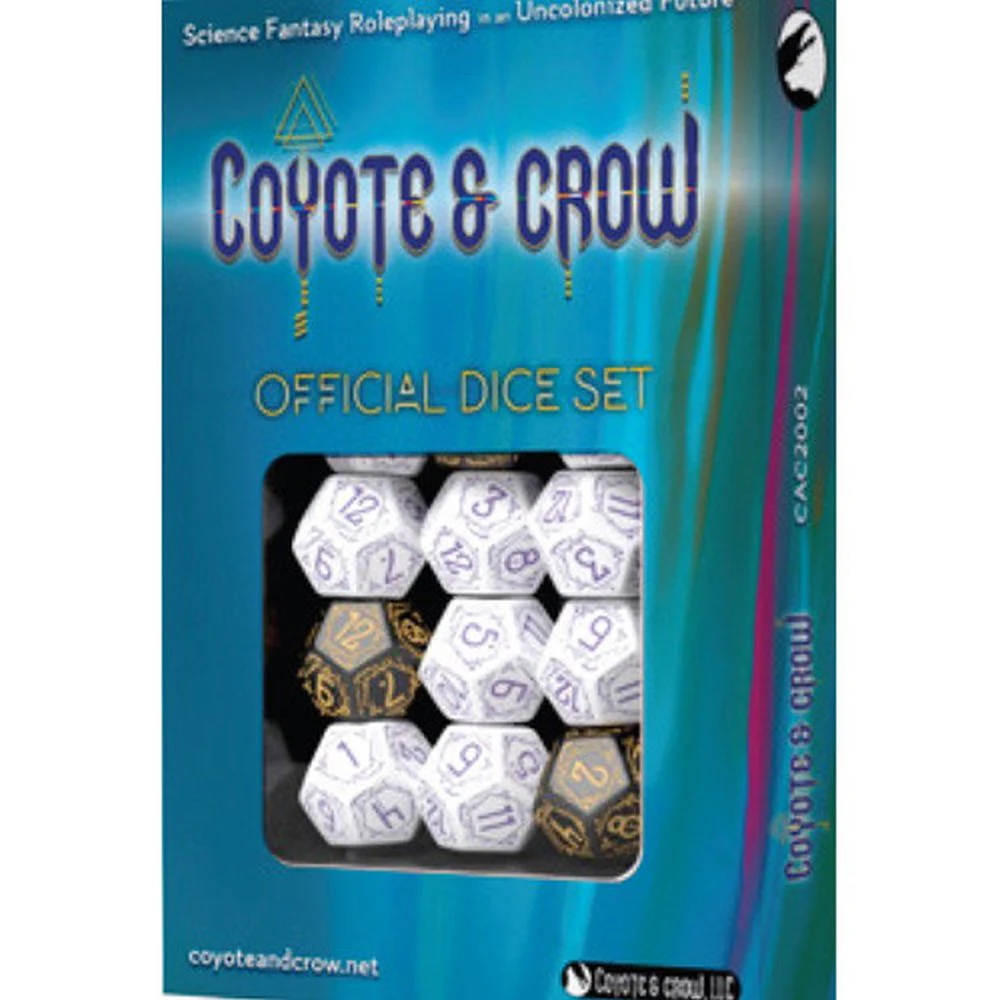 Coyote & Crow - RPG d12 Custom Dice 12-Piece Set