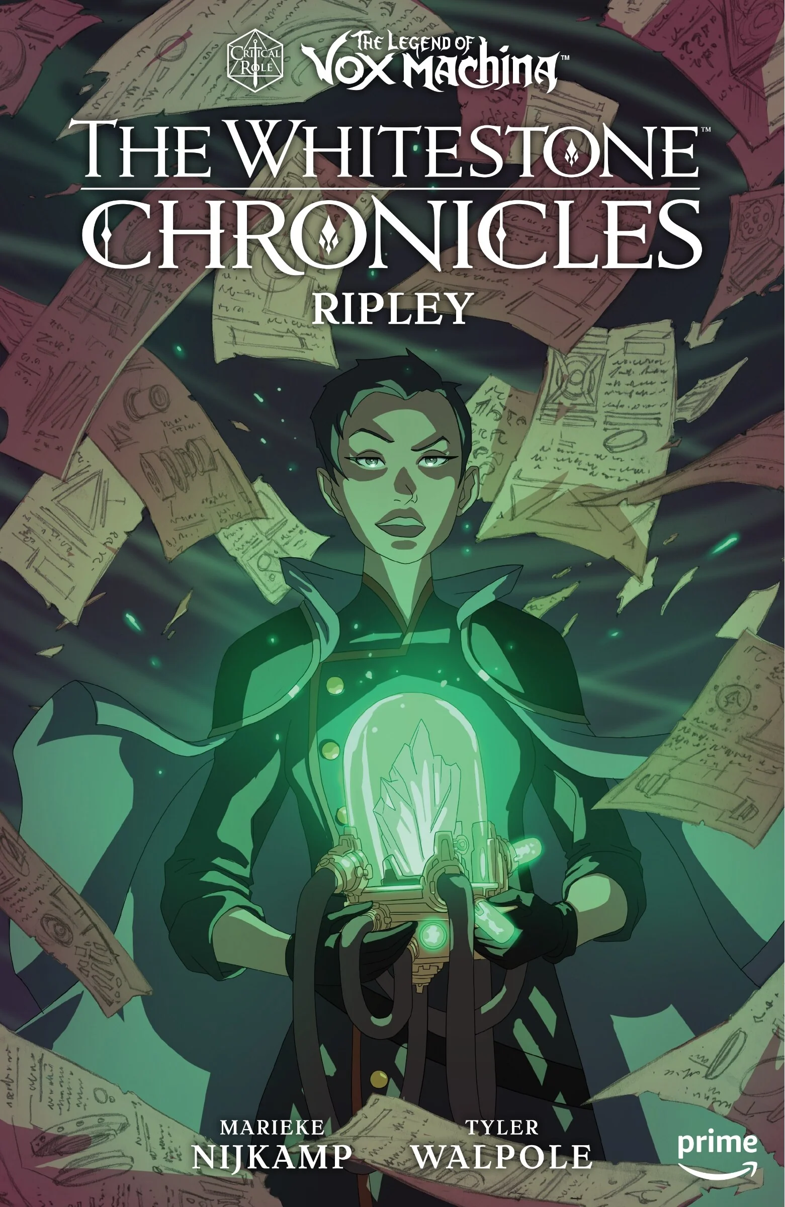 Critical Role Legend of Vox Machina: The Whitestone Chronicles Volume 1--Ripley Book