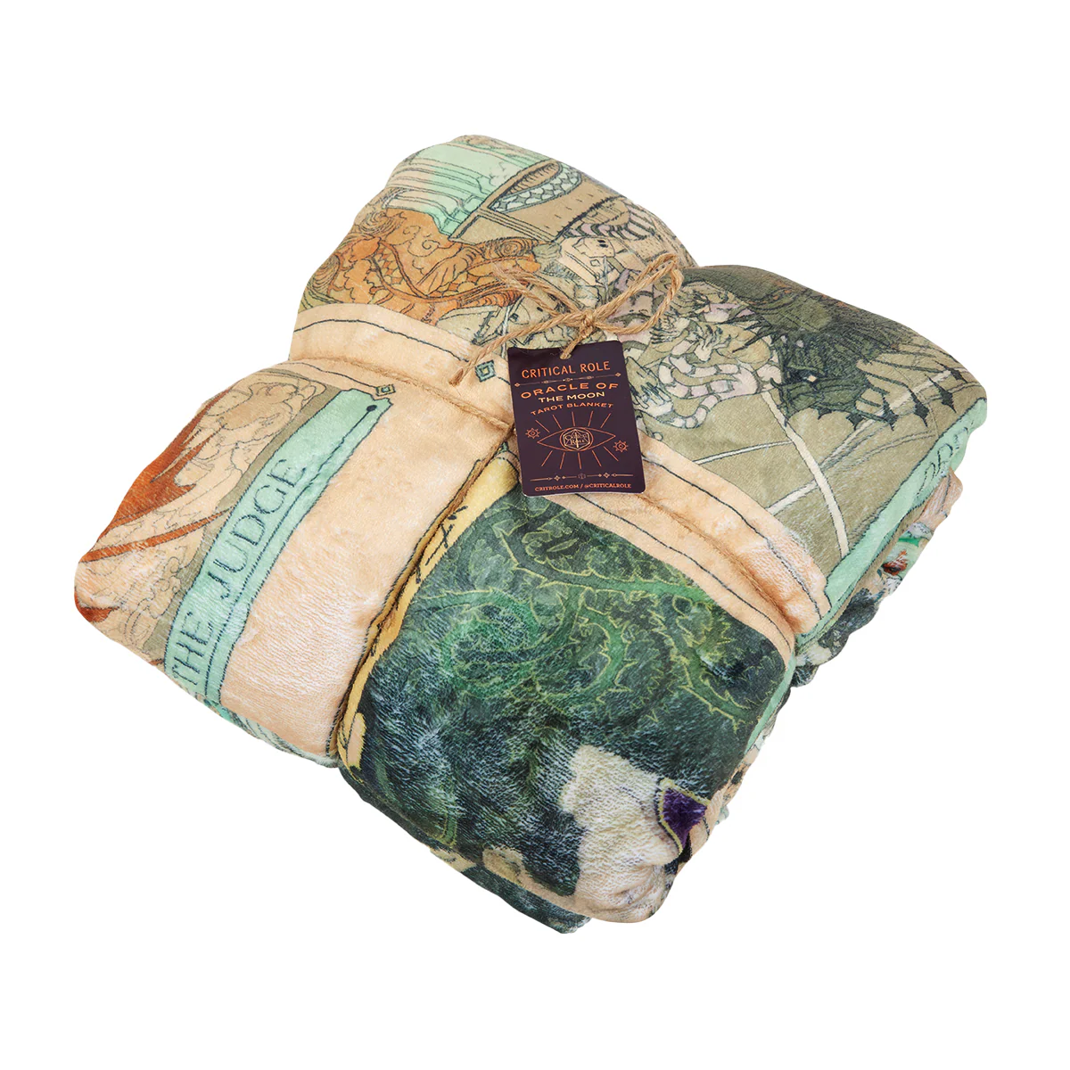 Critical Role Oracle of the Moon Tarot Blanket - Image 4