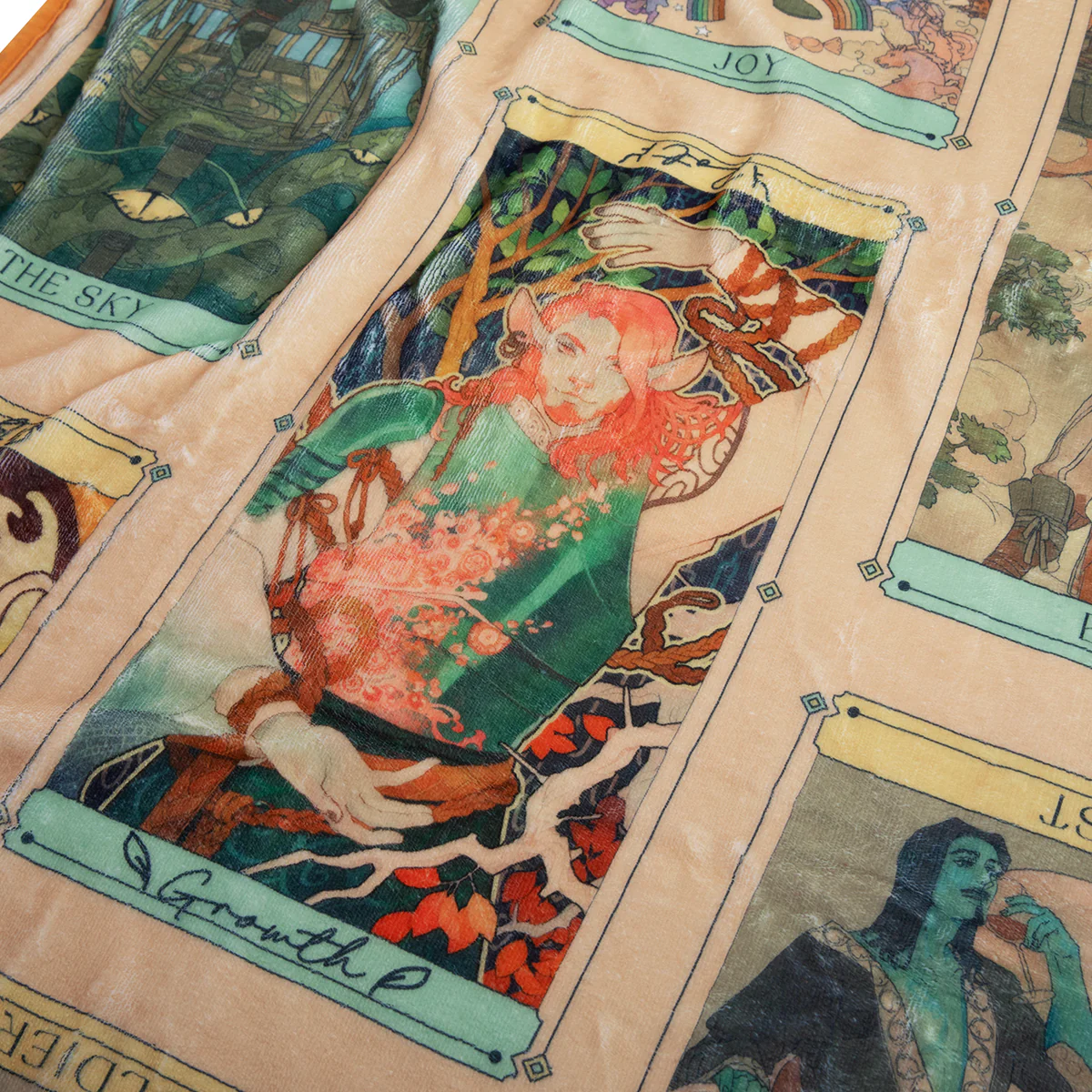 Critical Role Oracle of the Moon Tarot Blanket - Image 5