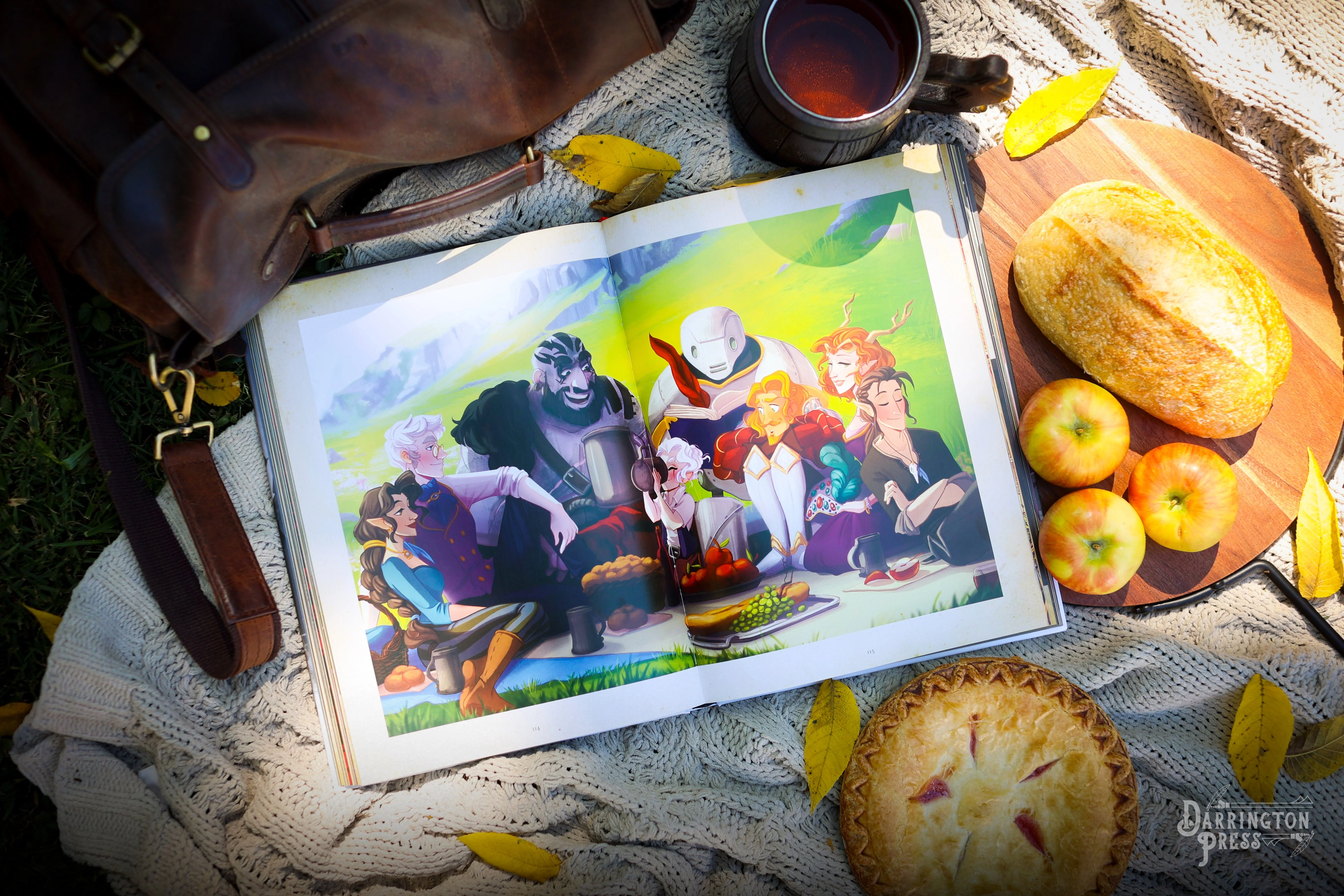 Critical Role The Chronicles of Exandria Vol II: The Legend of Vox Machina Art Book - Image 3