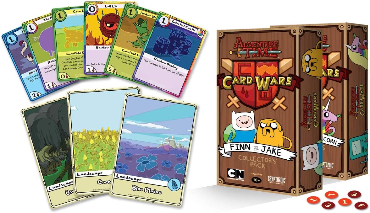 Cryptozoic: Adventure Time Card Wars Collector Pack: Finn vs. Jake - Image 3