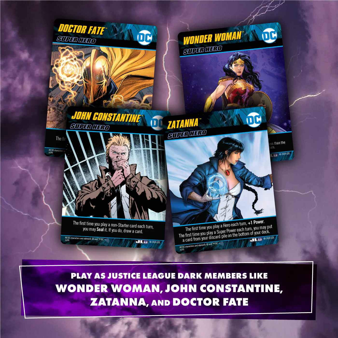 Cryptozoic DC Deck Building Game: Dark Justice League Dark - Image 2
