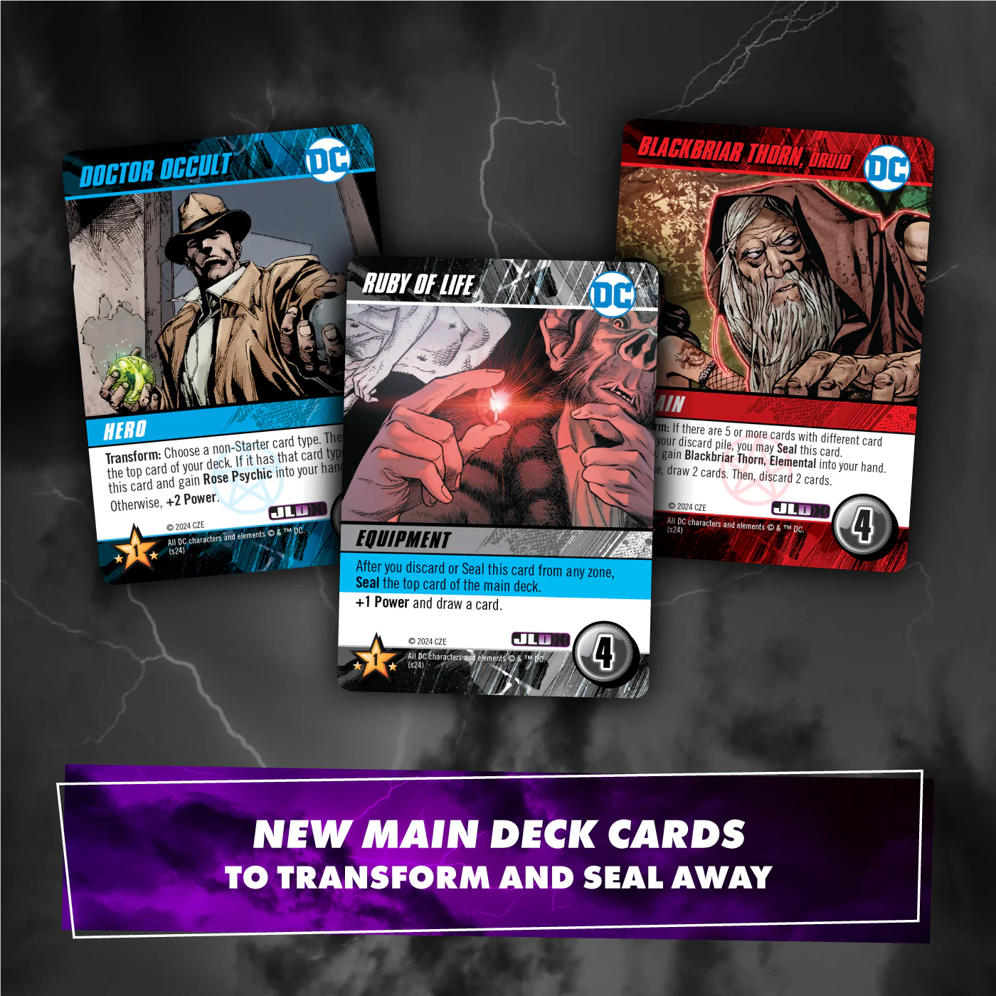 Cryptozoic DC Deck Building Game: Dark Justice League Dark Expansion - Image 4