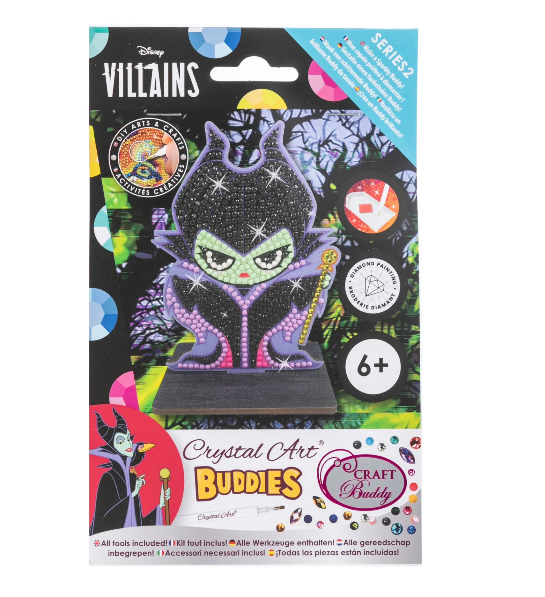 Crystal Art Buddies - Maleficent
