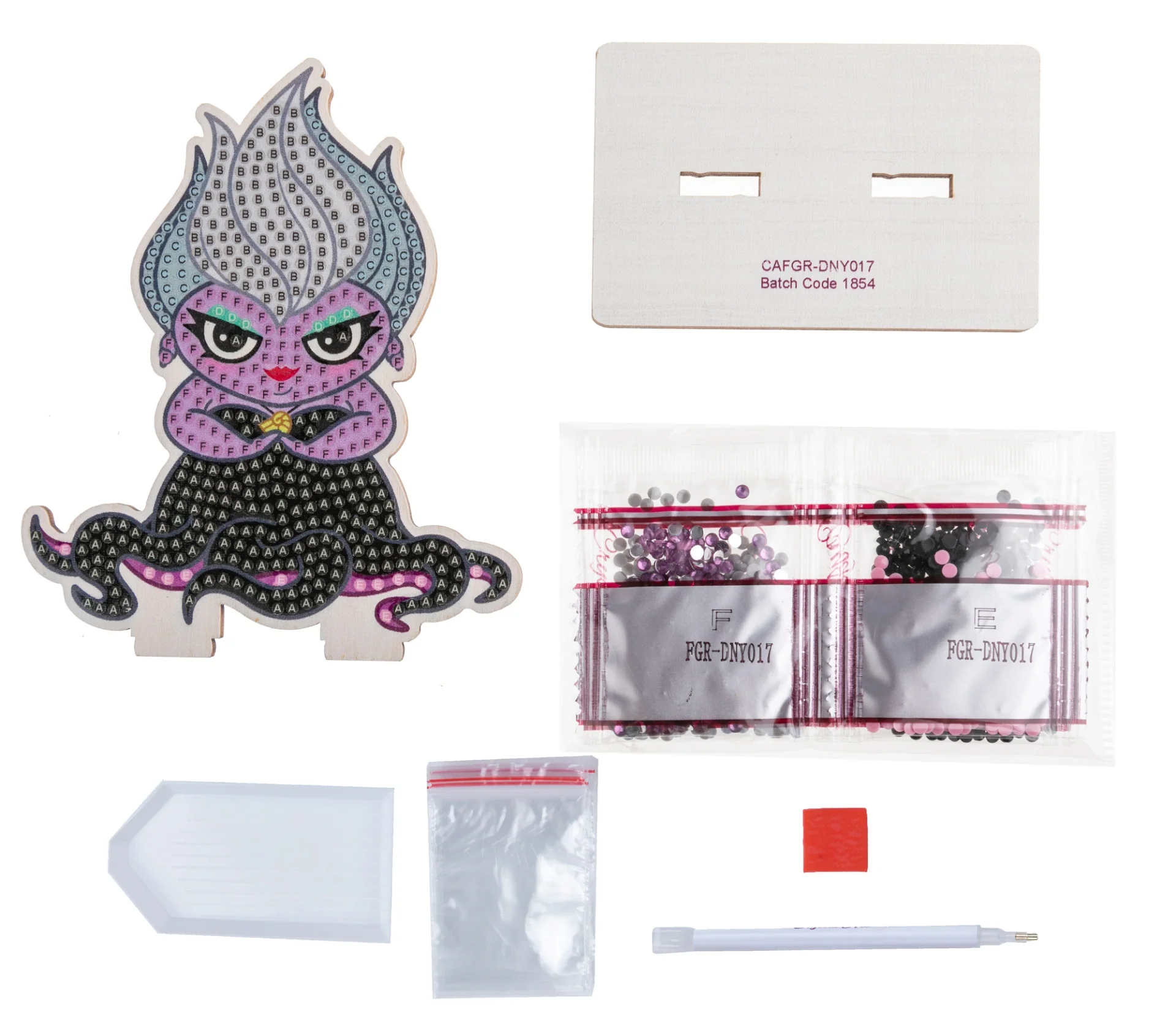 Crystal Art Buddies - Ursula - Image 2