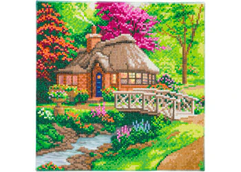 Crystal Art - Friendship Cottage 30x30cm Kit