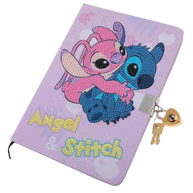Crystal Art Secret Diary - Stitch & Angel - Image 6