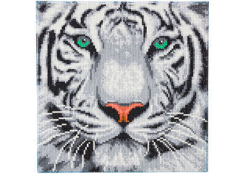 Crystal Art - White Tiger 30x30cm Kit