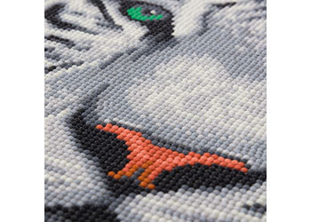 Crystal Art - White Tiger 30x30cm Kit - Image 7