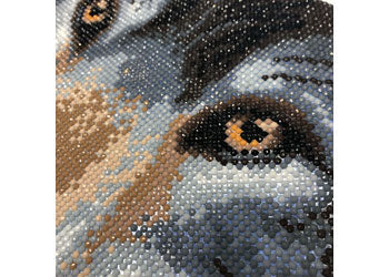 Crystal Art - Wolf 30x30cm Kit - Image 5