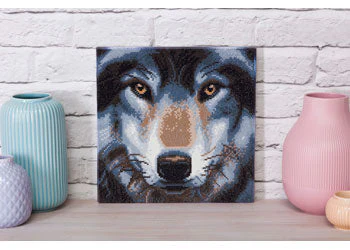 Crystal Art - Wolf 30x30cm Kit - Image 6