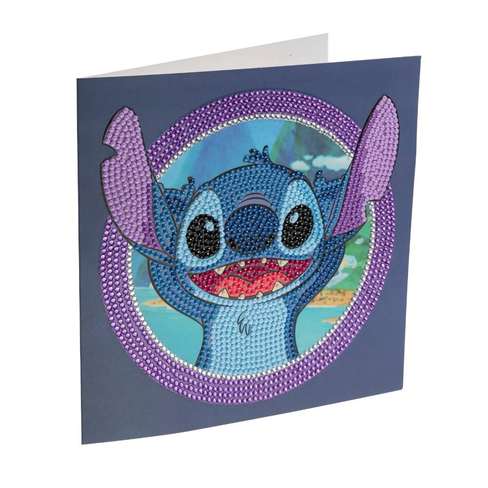 CrystalArt - Stitch 18x18cm Card