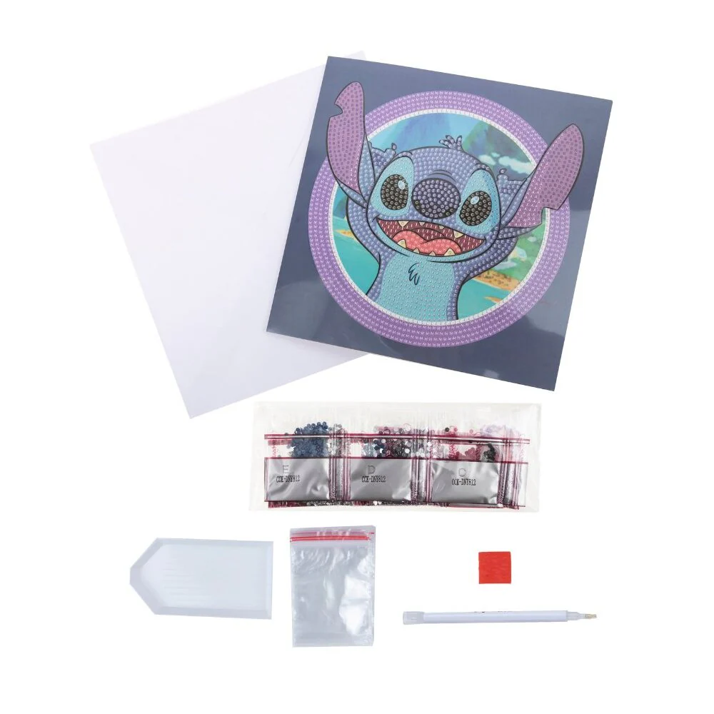 CrystalArt - Stitch 18x18cm Card - Image 3